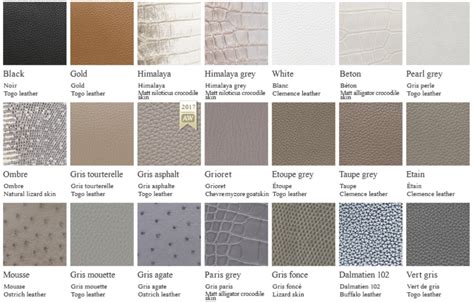 hermes grey color chart